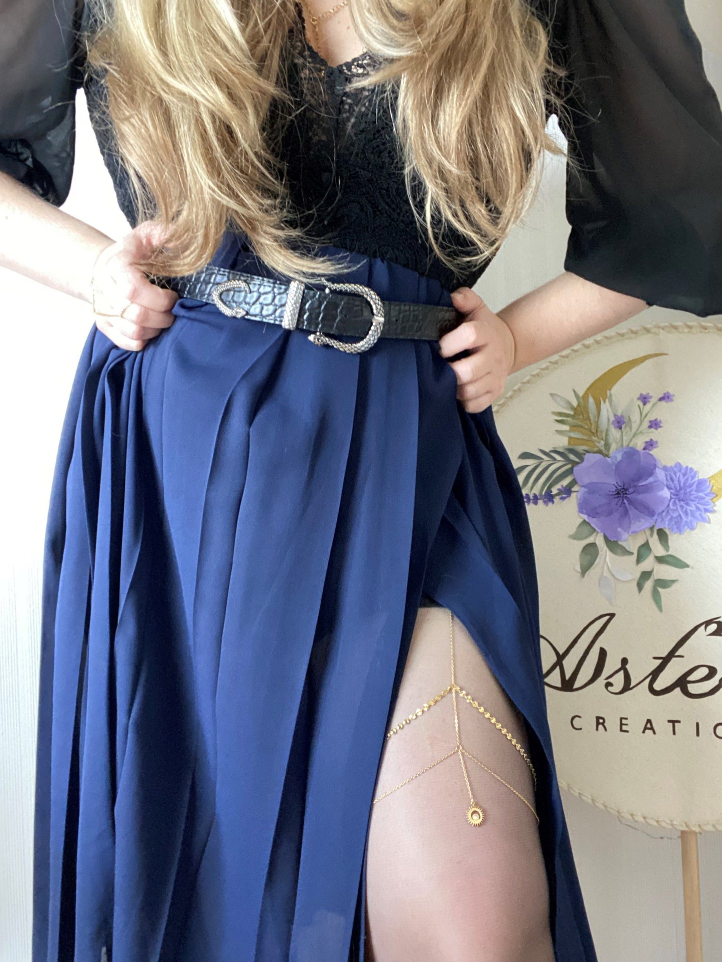 Jarretière réglable antiglisse Freyja