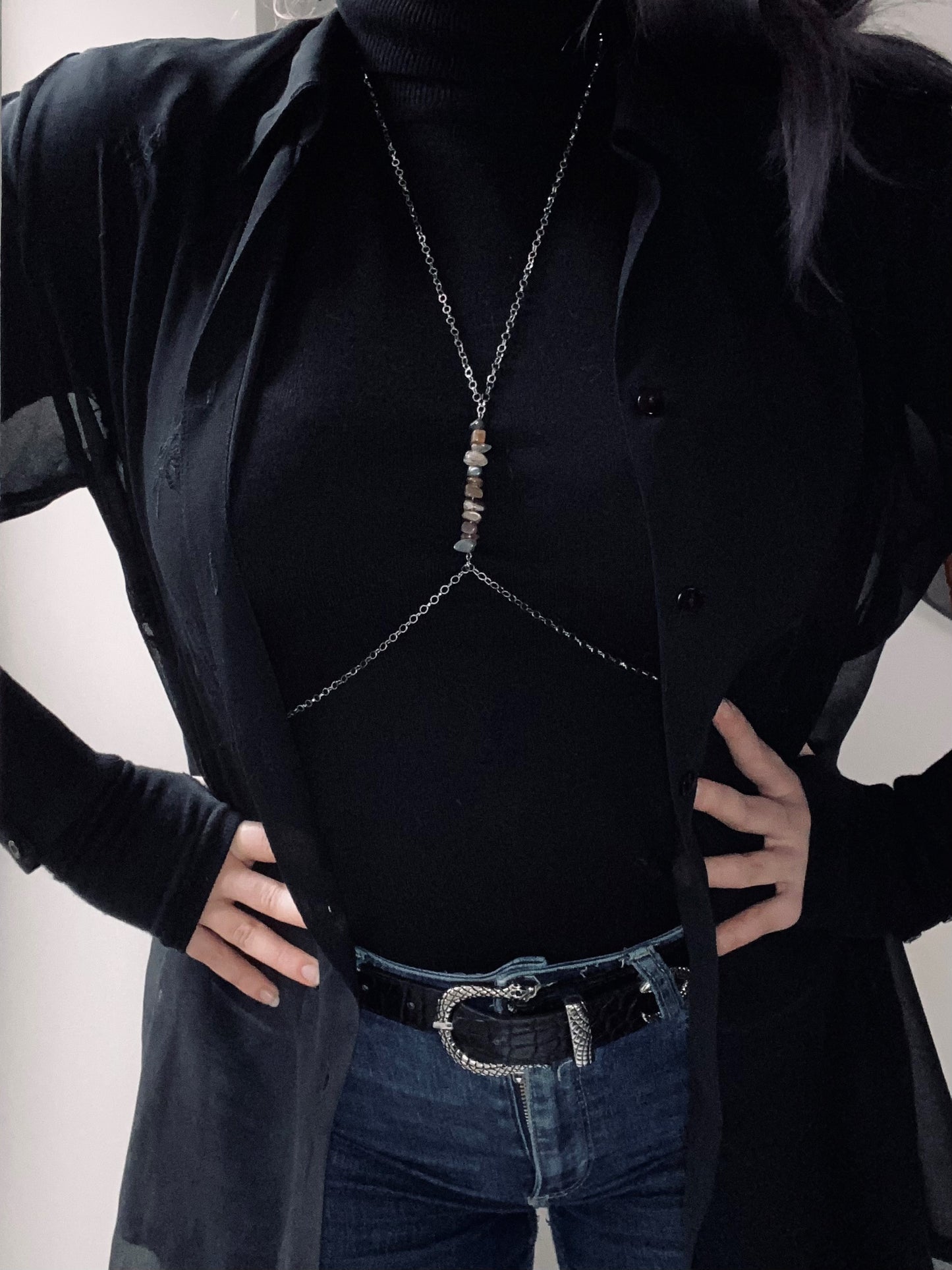Bodychain réglable – Ânkh