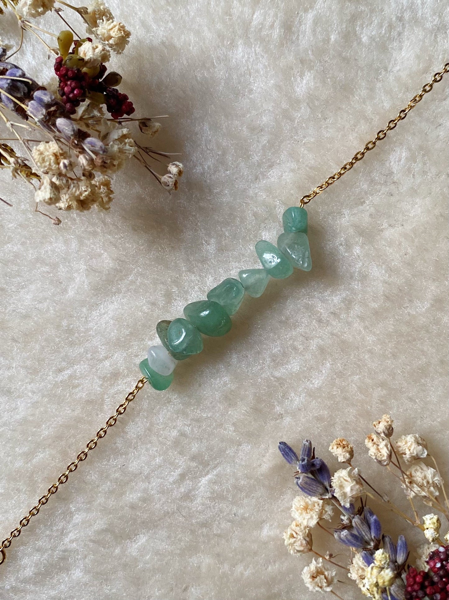 Bracelet Basique - Aventurine Verte