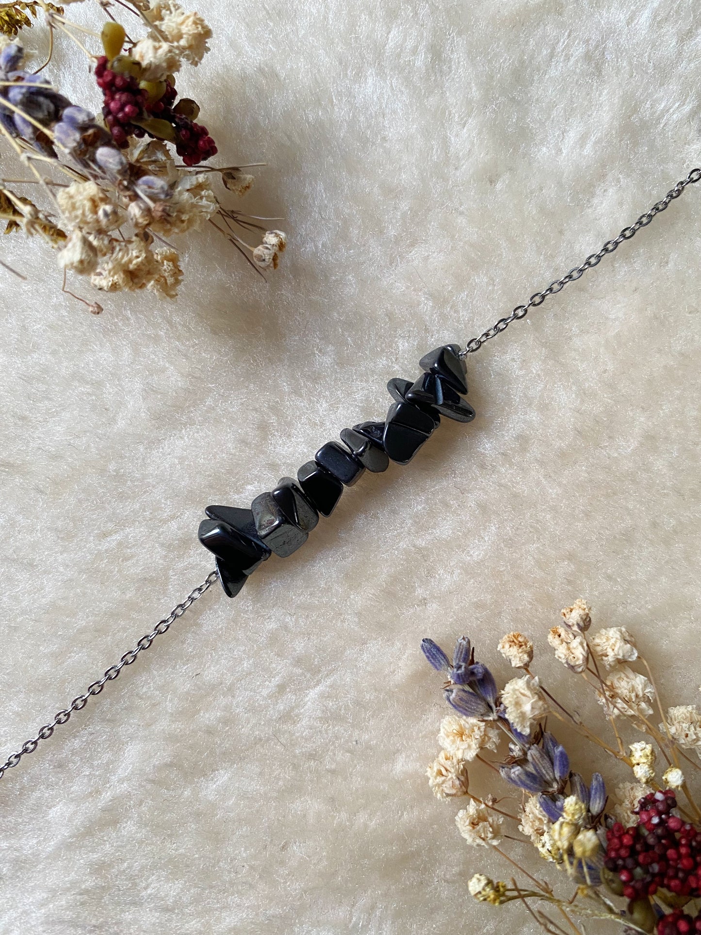 Bracelet Basique - Hématite
