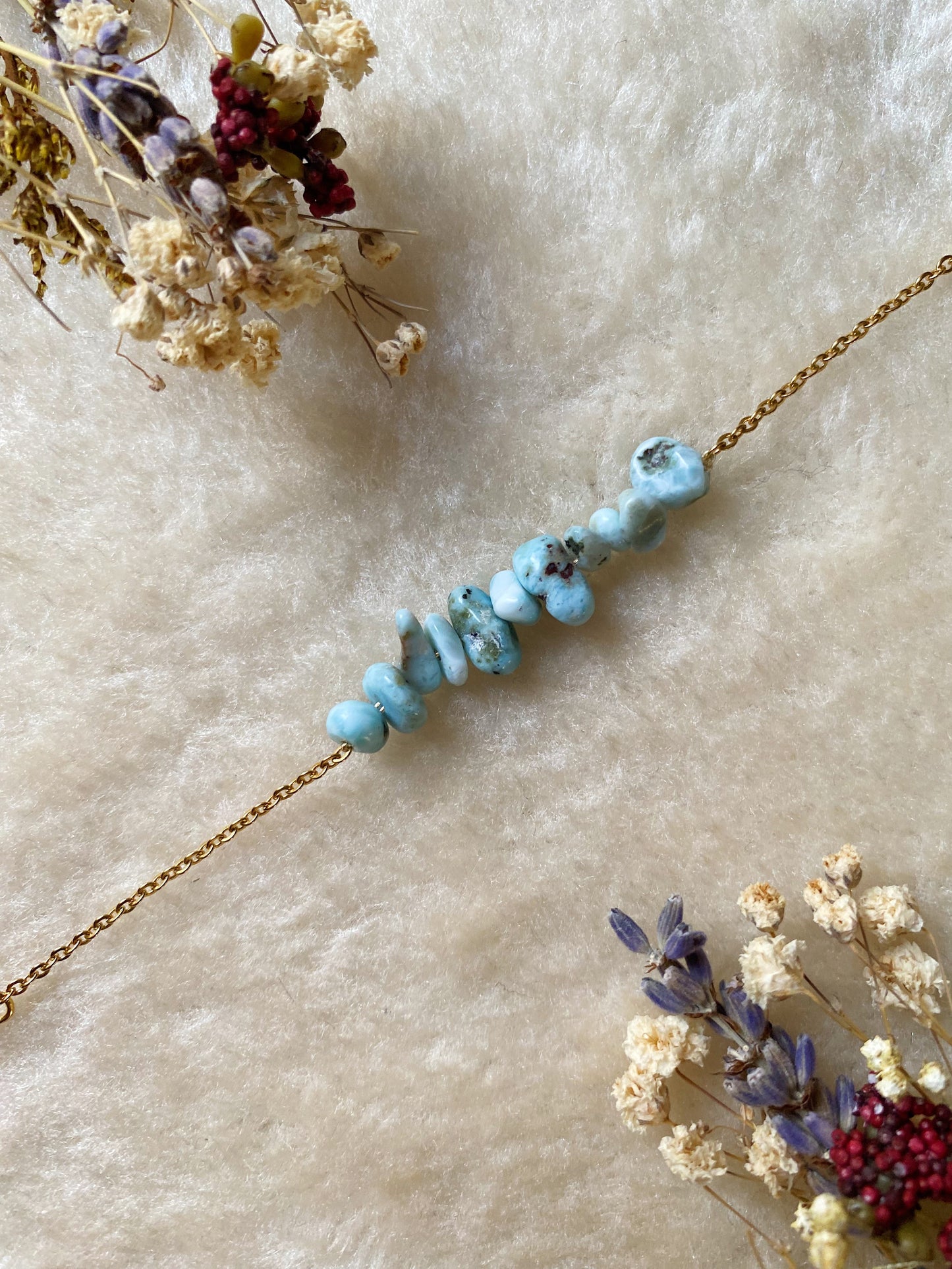 Bracelet Basique - Larimar