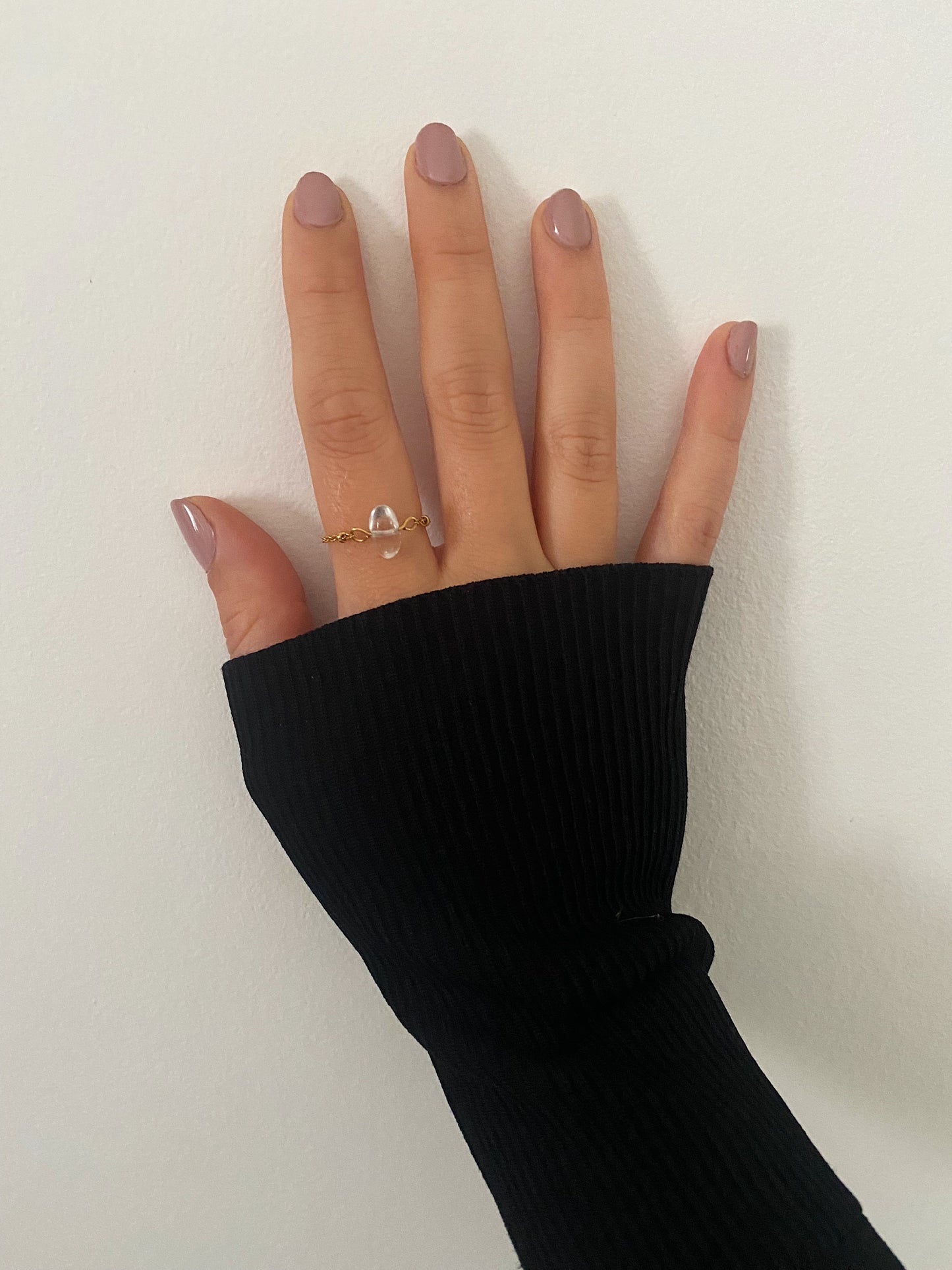 Bague chaînette Perséphone
